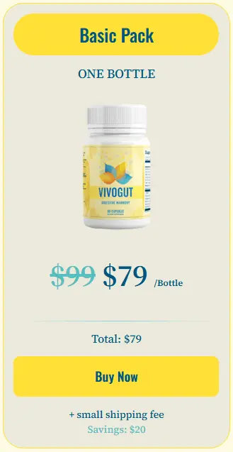 VivoGut – 30-day supply for gut health support