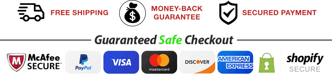 VivoGut multiple payment methods for secure and easy checkout